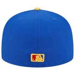 San Francisco Giants New Era Empire 59FIFTY Fitted Hat - Royal/Yellow - New Era Discount