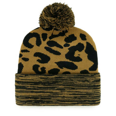47 brand Dallas Cowboys '47 Women's Rosette Cuffed Knit Hat with Pom Tan