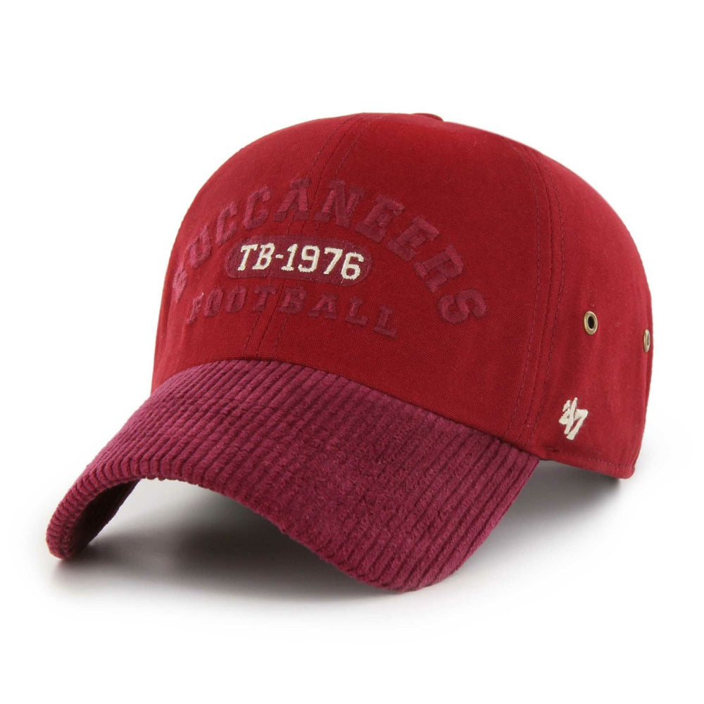 47 brand Tampa Bay Buccaneers '47 Ridgeway Clean Up Adjustable Hat Red