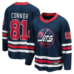 Kyle Connor Winnipeg Jets Fanatics Alternate Breakaway Jersey - Navy - NHL 2000074982