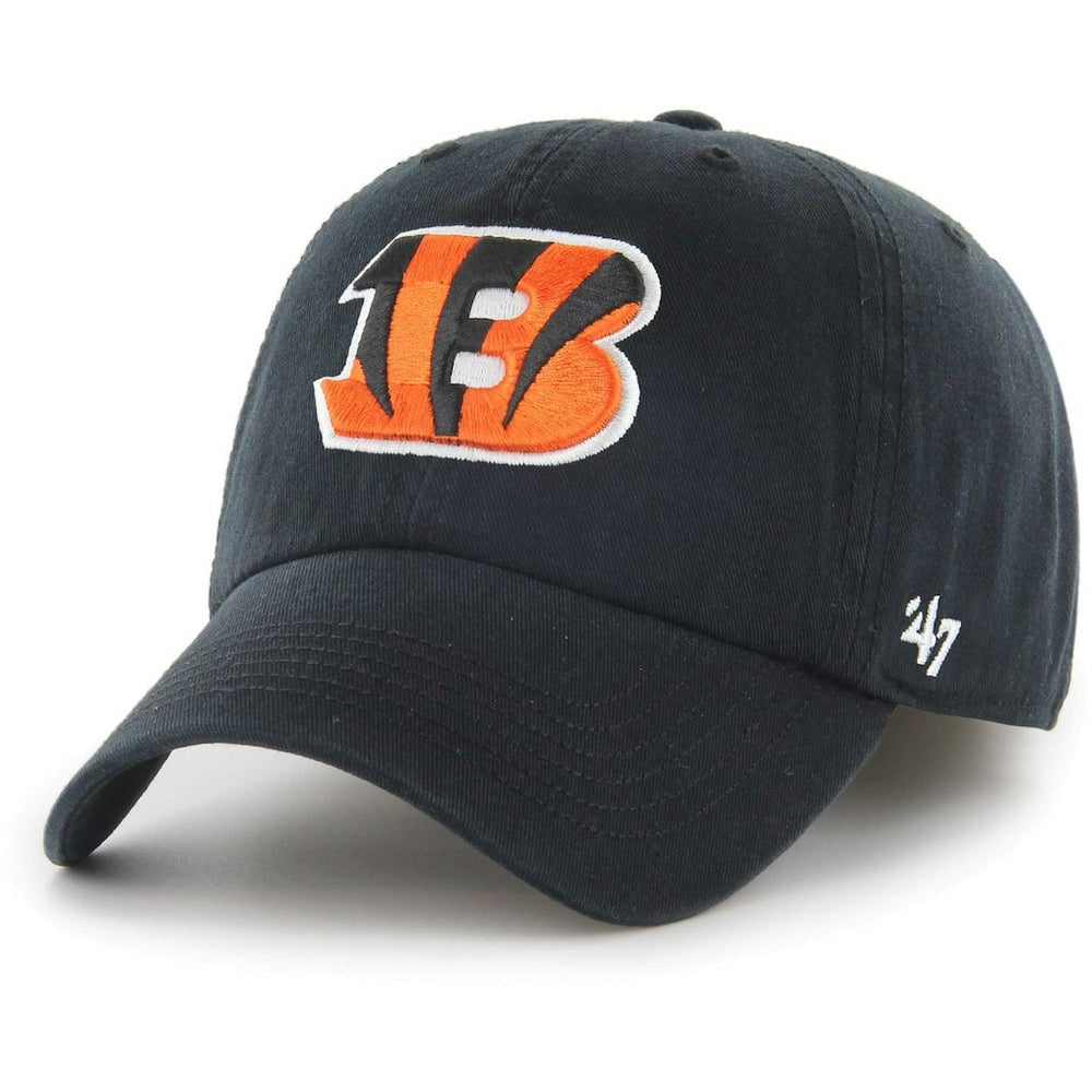 47 brand Cincinnati Bengals '47 Franchise Logo Fitted Hat Black