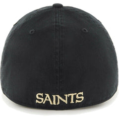 47 brand New Orleans Saints '47 Franchise Logo Fitted Hat Black