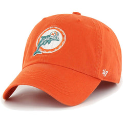 47 brand Miami Dolphins '47 Gridiron Classics Franchise Fitted Hat Orange