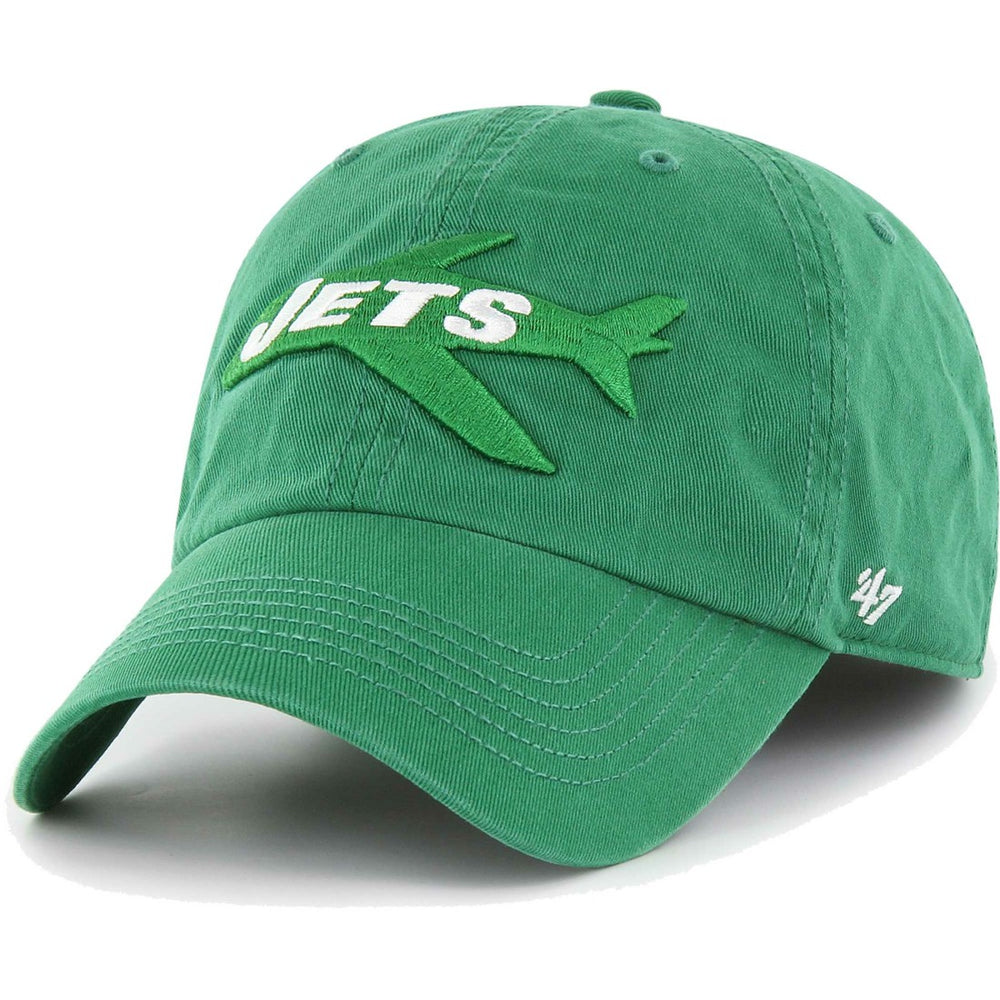 47 brand New York Jets '47 Gridiron Classics Franchise Fitted Hat Kelly Green