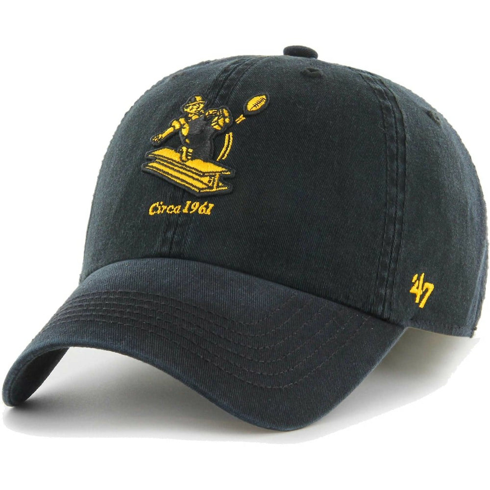 47 brand Pittsburgh Steelers '47 Gridiron Classics Franchise Fitted Hat Black