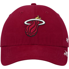 Miami Heat '47 Women's Miata Clean Up Adjustable Hat Red | 47 brand US