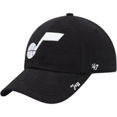Utah Jazz '47 Women's Miata Clean Up Adjustable Hat Black | 47 brand for sale