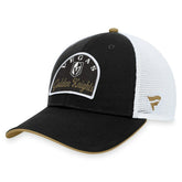 Vegas Golden Knights Fanatics Fundamental Adjustable Hat - Black/White - NHL 200010133