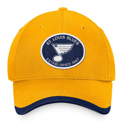 St. Louis Blues Fanatics Fundamental Adjustable Hat - Gold - NHL 200010301