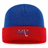 Washington Capitals Fanatics Heritage Vintage Cuffed Knit Hat - Blue/Red - NHL 200010529