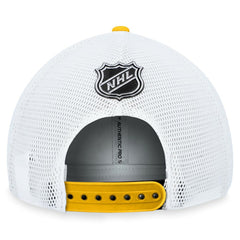 Pittsburgh Penguins Fanatics Authentic Pro Alternate Jersey Trucker Adjustable Hat - Black - NHL 200011125