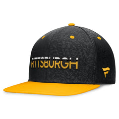 Pittsburgh Penguins Fanatics Authentic Pro Alternate Jersey Snapback Hat - Black/Gold - NHL 200011168