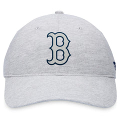 Boston Red Sox Fanatics Logo Adjustable Hat - Gray - Fanatics Lifestyle