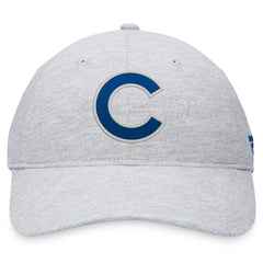 Chicago Cubs Fanatics Logo Adjustable Hat - Gray - Fanatics Lifestyle