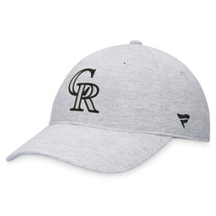 Colorado Rockies Fanatics Logo Adjustable Hat - Gray - Fanatics Lifestyle