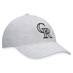 Colorado Rockies Fanatics Logo Adjustable Hat - Gray - Fanatics Lifestyle