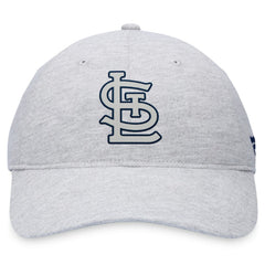 St. Louis Cardinals Fanatics Logo Adjustable Hat - Gray - Fanatics on Sale
