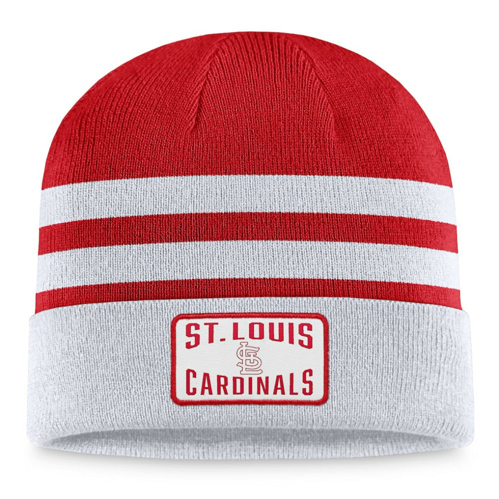 St. Louis Cardinals Fanatics Cuffed Knit Hat - Gray - Fanatics Discount