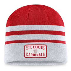 St. Louis Cardinals Fanatics Cuffed Knit Hat - Gray - Fanatics Discount