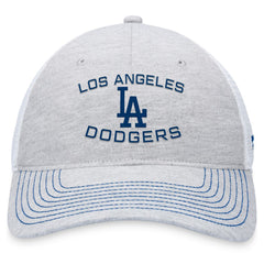Los Angeles Dodgers Fanatics Trucker Adjustable Hat - Gray - Fanatics Online