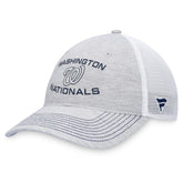 Washington Nationals Fanatics Trucker Adjustable Hat - Gray - Fanatics on Sale