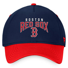 Boston Red Sox Fanatics Stacked Logo Flex Hat - Navy/Red - Fanatics Lifestyle