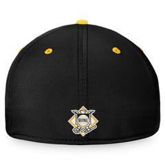 Pittsburgh Pirates Fanatics Stacked Logo Flex Hat - Black/Yellow - Fanatics Sale