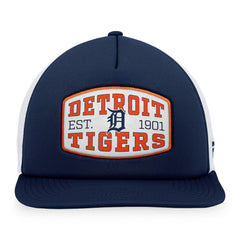 Detroit Tigers Fanatics Foam Front Patch Trucker Snapback Hat - Navy - Fanatics Online