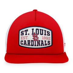 St. Louis Cardinals Fanatics Foam Front Patch Trucker Snapback Hat - Red - Fanatics on Sale