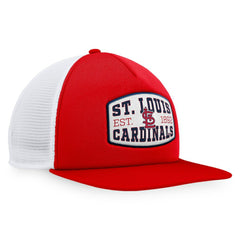 St. Louis Cardinals Fanatics Foam Front Patch Trucker Snapback Hat - Red - Fanatics on Sale