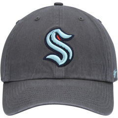 Seattle Kraken '47 Clean Up Adjustable Hat - Charcoal - NHL 200012153