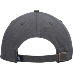 Seattle Kraken '47 Clean Up Adjustable Hat - Charcoal - NHL 200012153