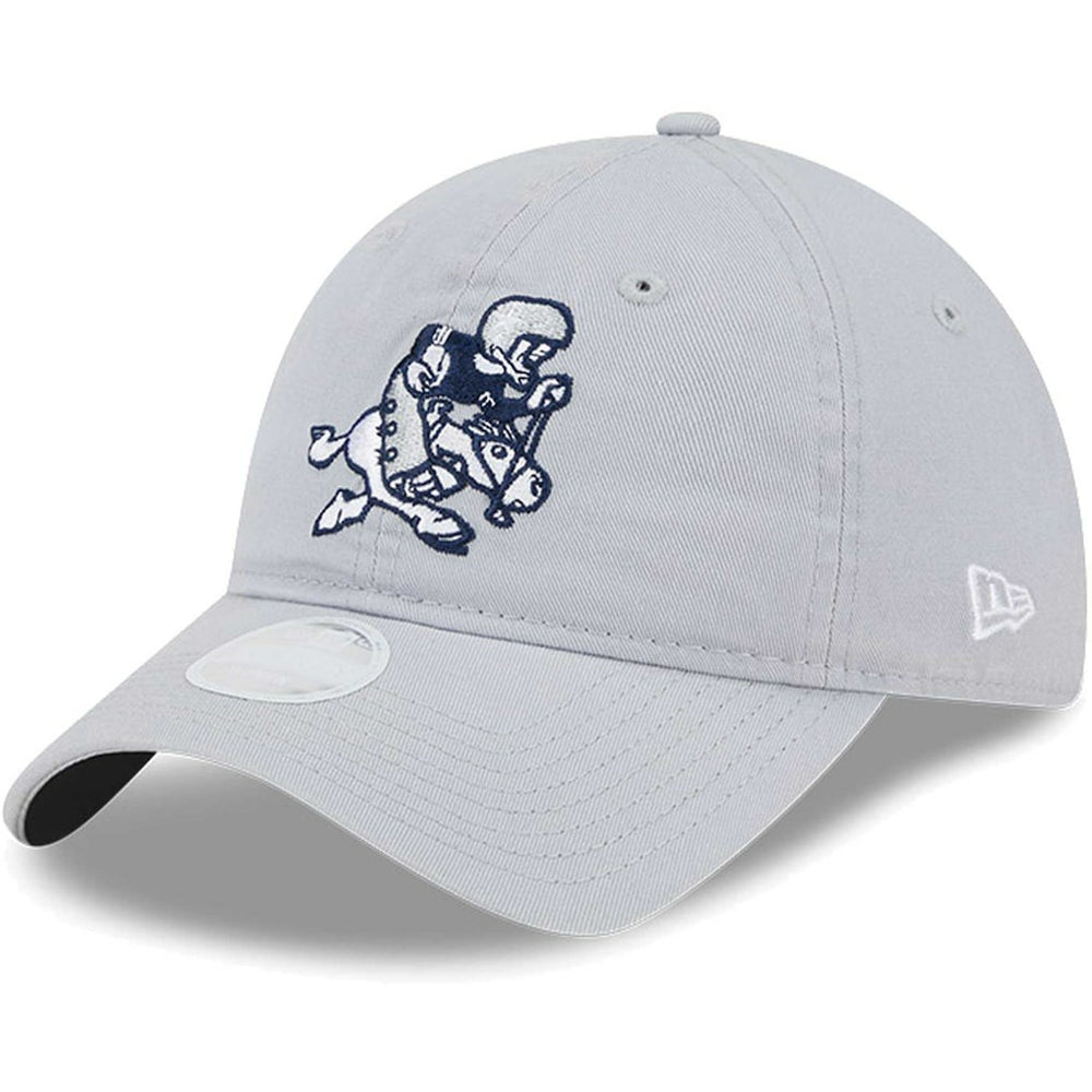 Dallas Cowboys New Era Women's Throwback Main Core Classic 2.0 9TWENTY Adjustable Hat Gray