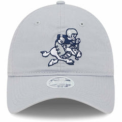 Dallas Cowboys New Era Women's Throwback Main Core Classic 2.0 9TWENTY Adjustable Hat Gray