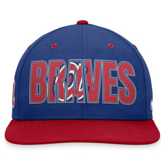 Atlanta Braves Nike Cooperstown Collection Pro Snapback Hat - Royal - Nike Lifestyle