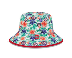 Washington Nationals New Era Tropic Floral Bucket Hat - New Era Lifestyle