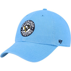 Pittsburgh Penguins '47 Clean Up Adjustable Hat - Light Blue - NHL 200013278