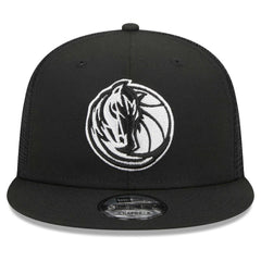 Dallas Mavericks 9FIFTY Snapback Trucker Hat for sale Black | New Era