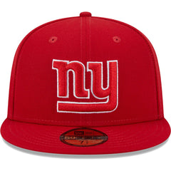 New York Giants New Era Super Bowl XLVI Main Patch 59FIFTY Fitted Hat Scarlet