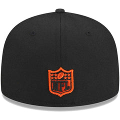 Cincinnati Bengals New Era Youth Main 59FIFTY Fitted Hat Black