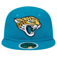 Jacksonville Jaguars New Era Main 59FIFTY Fitted Hat Teal
