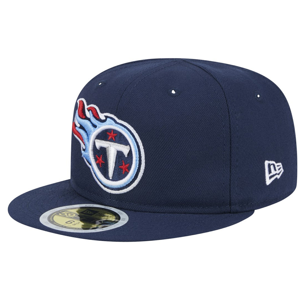 Tennessee Titans New Era Main 59FIFTY Fitted Hat Navy