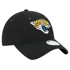 Jacksonville Jaguars New Era Women's Main Core Classic 2.0 9TWENTY Adjustable Hat Black