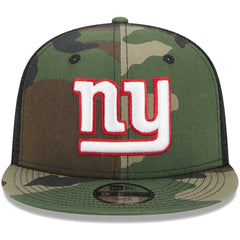 New York Giants New Era Youth Main Trucker 9FIFTY Snapback Hat Camo