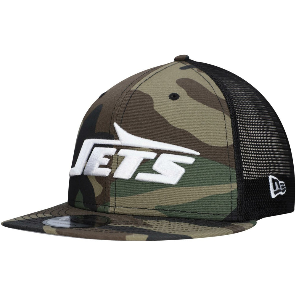New York Jets New Era Youth Main Trucker 9FIFTY Snapback Hat Camo