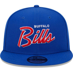 Buffalo Bills New Era Main Script 9FIFTY Snapback Hat Royal
