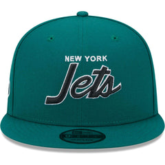 New York Jets New Era Main Script 9FIFTY Snapback Hat Green