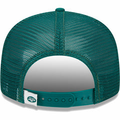 New York Jets New Era Youth Main Trucker 9FIFTY Snapback Hat Green