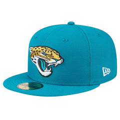 Jacksonville Jaguars New Era Main 59FIFTY Fitted Hat Teal