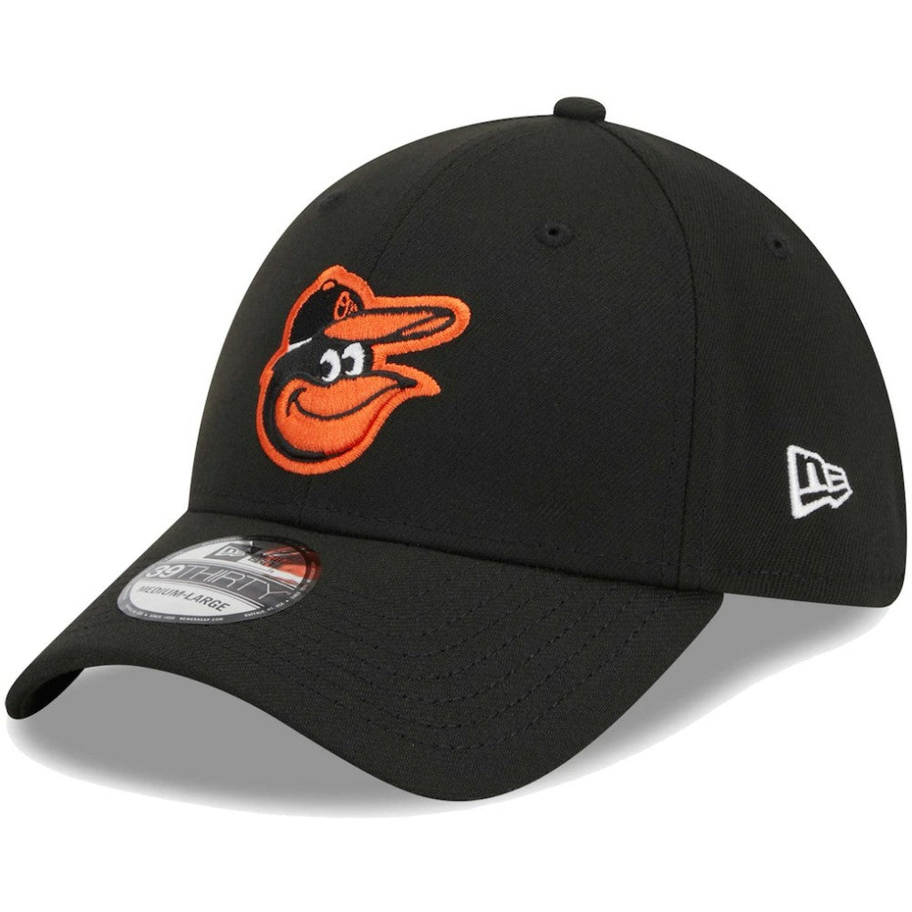 Baltimore Orioles New Era Logo 39THIRTY Flex Hat - Black - New Era on Sale